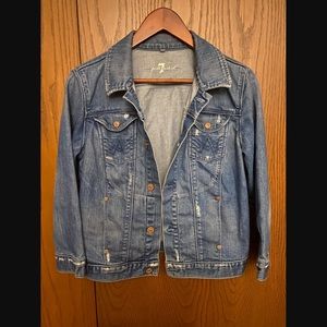 7 for all mankind Jean Jacket